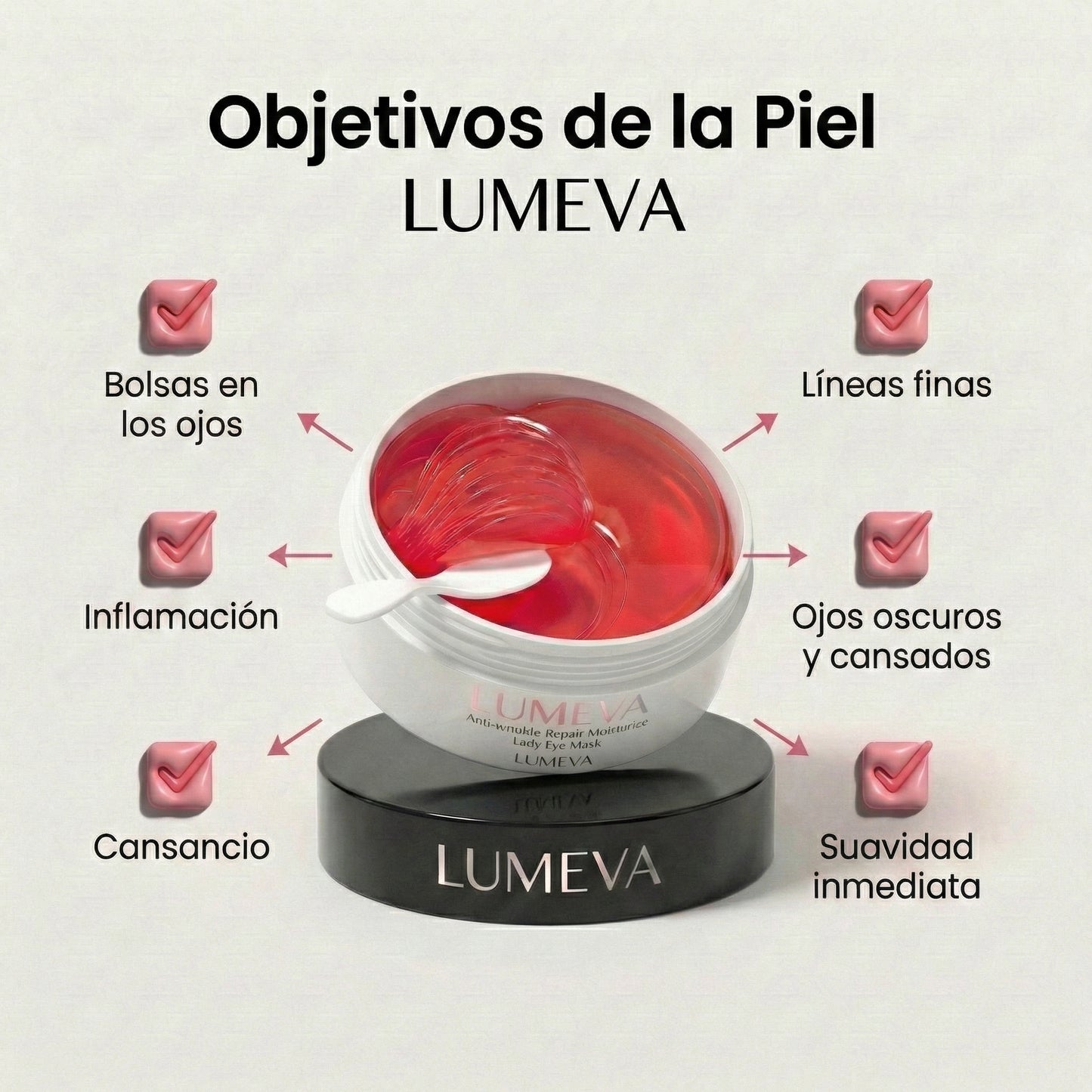 Lumeva® Parches de Colágeno para Ojos