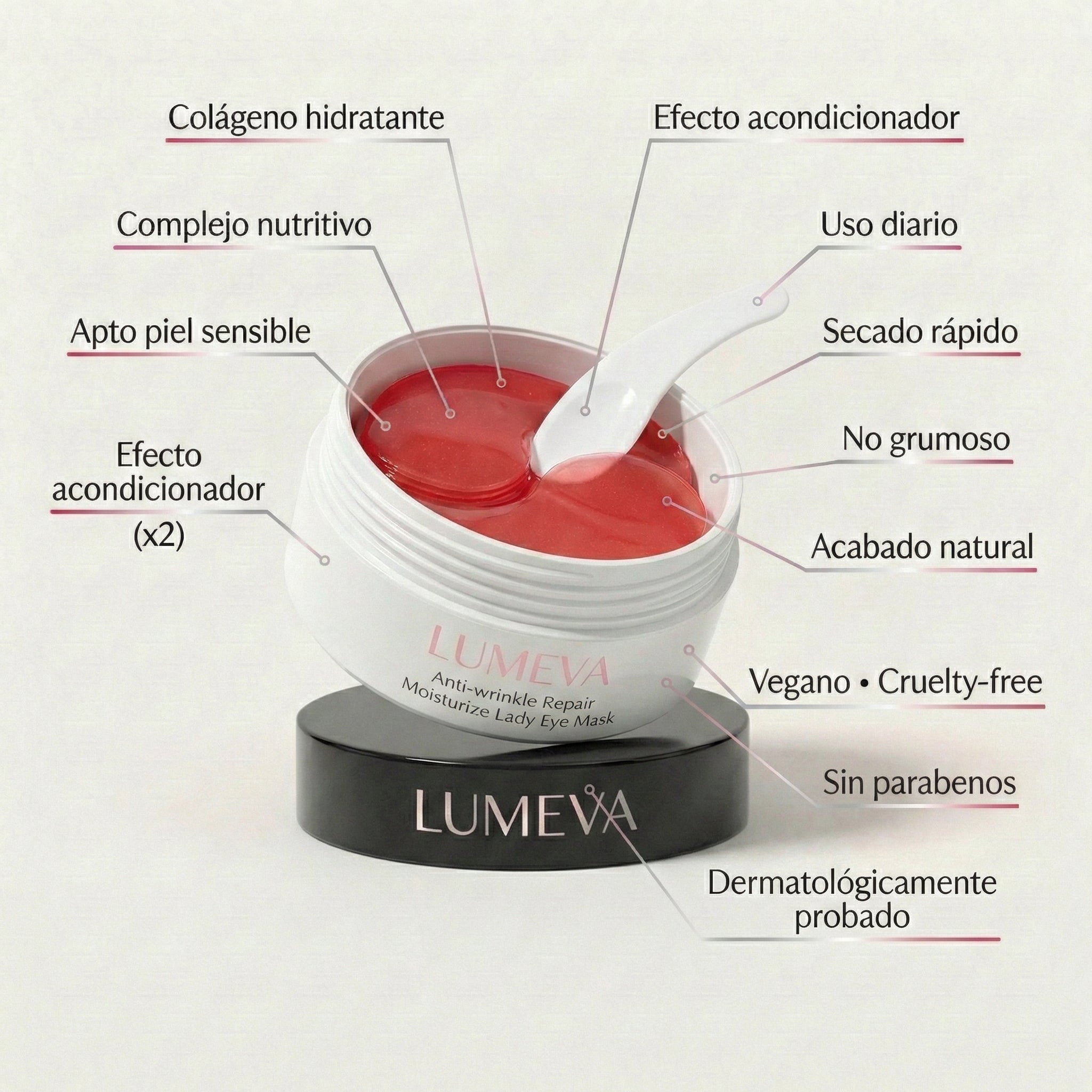 Lumeva® Parches de Colágeno para Ojos